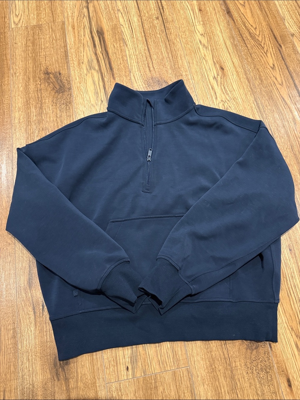 CRZ YOGA Women's Zip-Up Sweater - blue